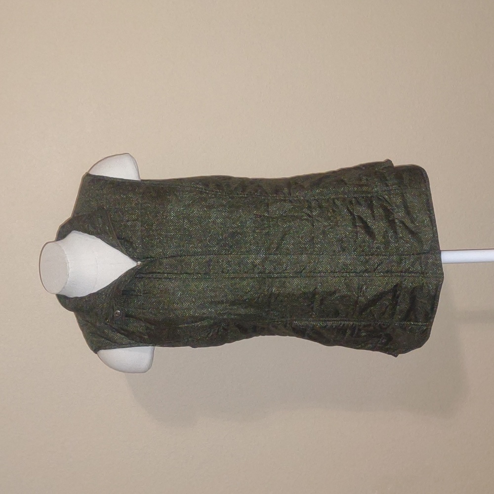 J. Jill Full Zip Quilted Vest Size S
